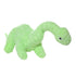 Mighty Dinosaur Brachiosaurus Durable Squeak and Plush Floating Dog Toy  - Green