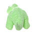 Mighty Dinosaur Brachiosaurus Durable Squeak and Plush Floating Dog Toy  - Green