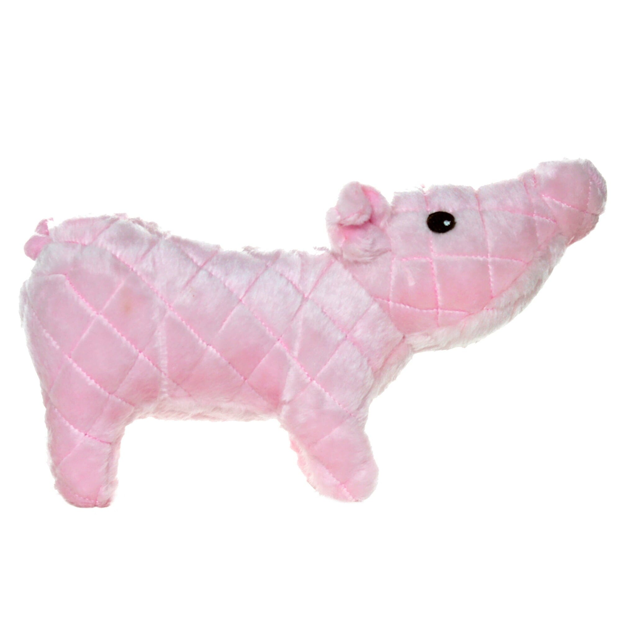 Mighty Farm Piglet Durable Squeak and Plush Floating Dog Toy - Pink Default Title