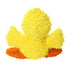 Mighty Microfiber Ball Duck Squeak and Plush Floating Dog Toy - Medium - Yellow