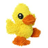 Mighty Microfiber Ball Duck Squeak and Plush Floating Dog Toy - Medium - Yellow