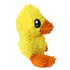 Mighty Microfiber Ball Duck Squeak and Plush Floating Dog Toy - Medium - Yellow
