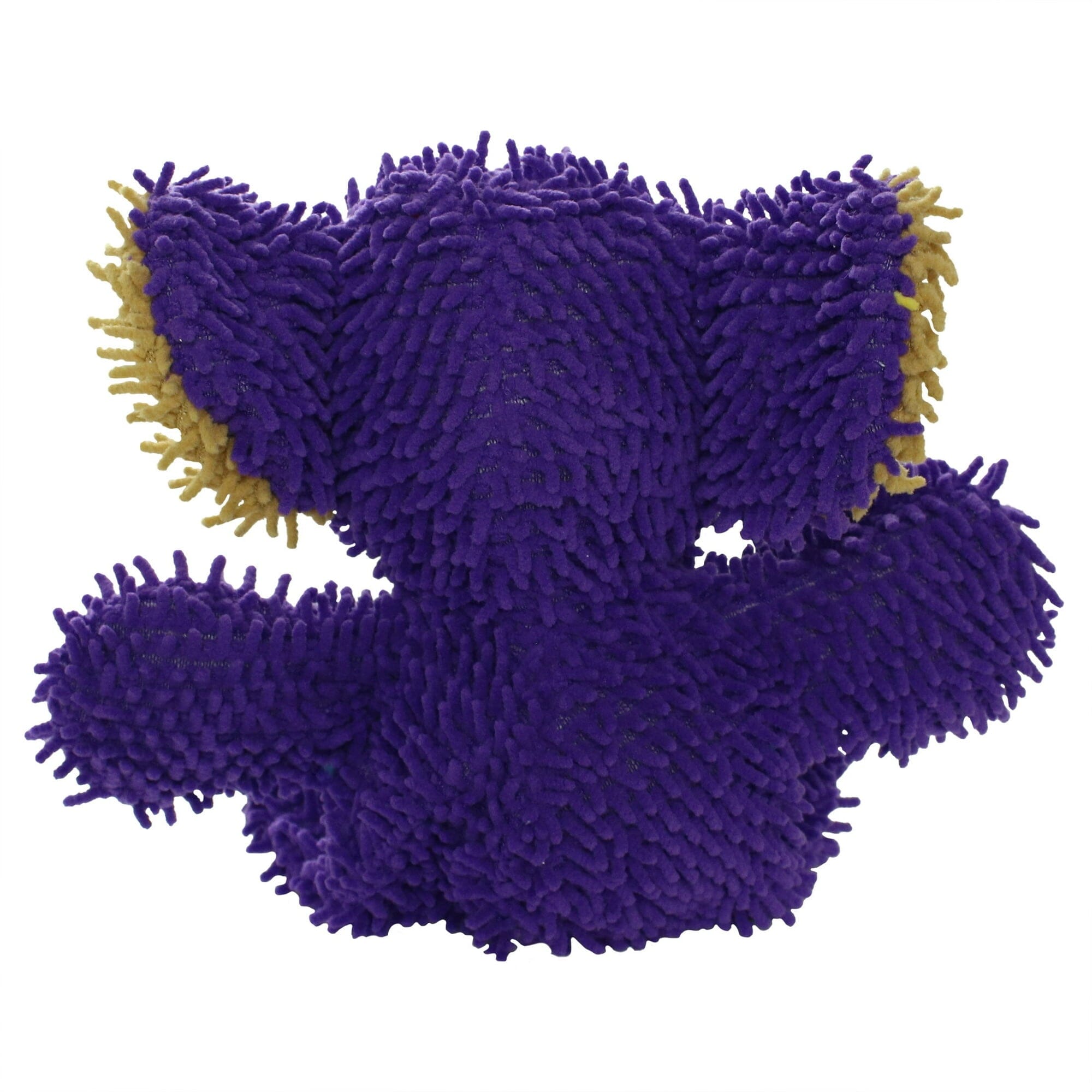 Mighty Microfiber Ball Elephant Squeak and Plush Floating Dog Toy - Medium - Purple