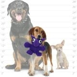 Mighty Microfiber Ball Elephant Squeak and Plush Floating Dog Toy - Medium - Purple Default Title