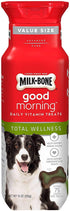 Milk-Bone Good Morning Daily Total Wellness Vitamin Dog Treats  