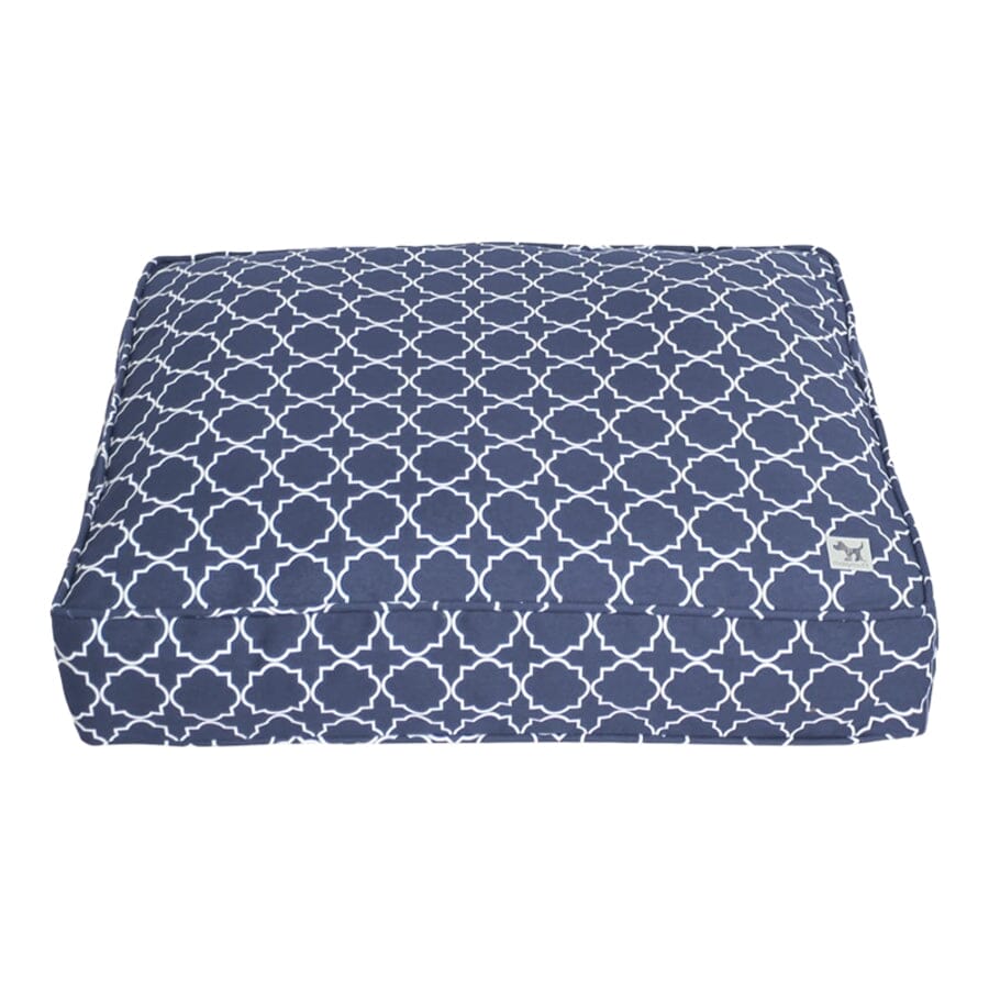 Molly Mutt Romeo Juliet Duvet 100% Cotton Breathable and Washable Pet Bed Cover - Dark Blue