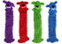 Multipet Loofa Squeak and Plush Dog Toy - Assorted - Small - 12" Inches  