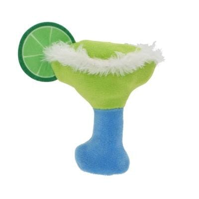 Multipet Margaritaville Margarita Salt and Lime Plush Catnip Cat Toy - 3 Pack Default Title