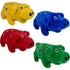 Multipet Minipet Globlet Squeak and Plush Dog Toy - Assorted - 4" Inches