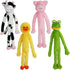 Multipet Minipet Swingin Slevin Squeak and Plush Dog Toy - 12" Inches