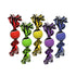 Multipet Nuts for Knots Dual-Knotted with 1 Tennis Balls and Rope Dog Toy - 10" Inches  