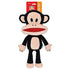 Multipet Paul Frank's Julius The Monkey Squeak and Soft Plush Dog Toy Medium - 12 Inch
