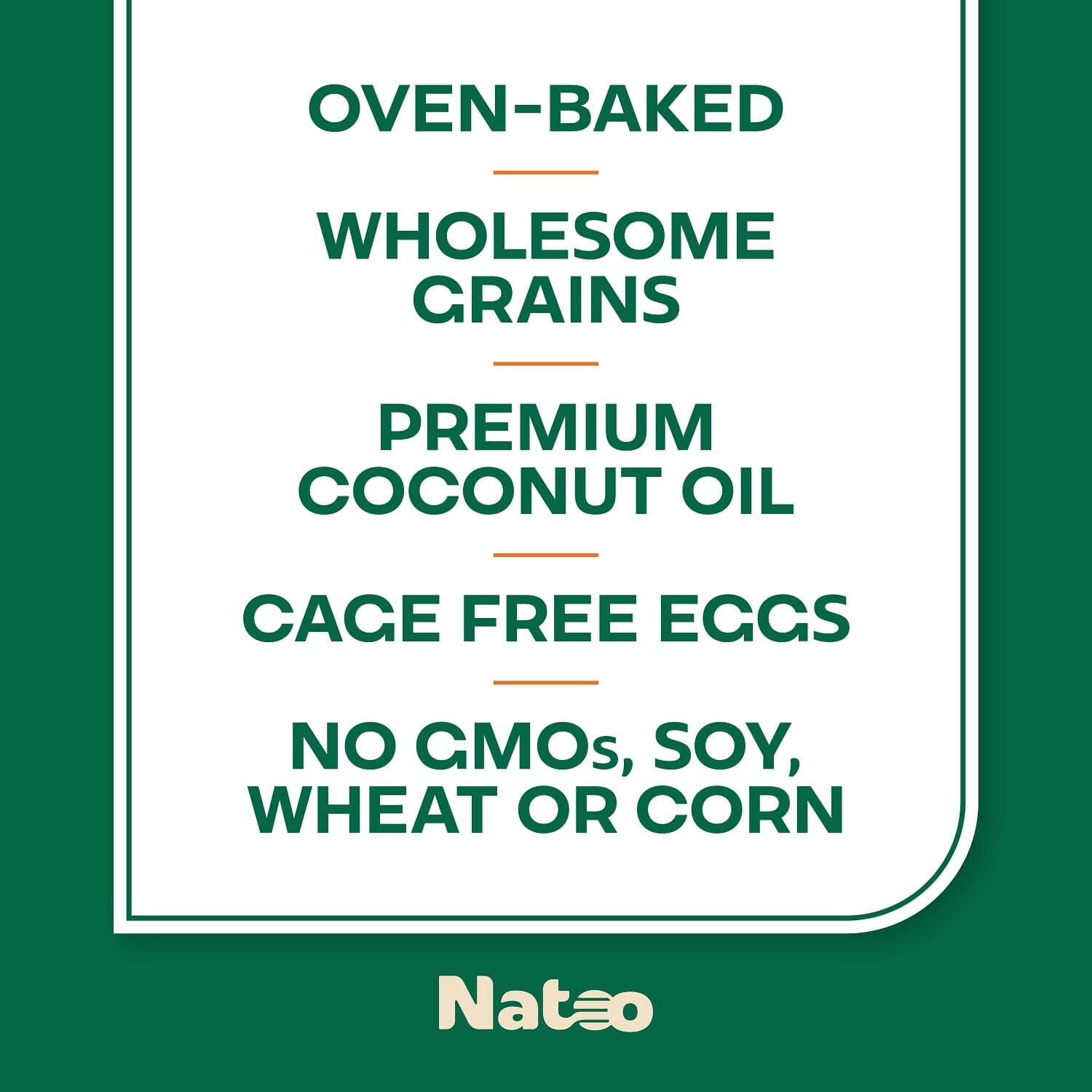 Natoo Coconut and Mango Big Bites Biscuits and Crunchy Dog Treats - 8 Oz  