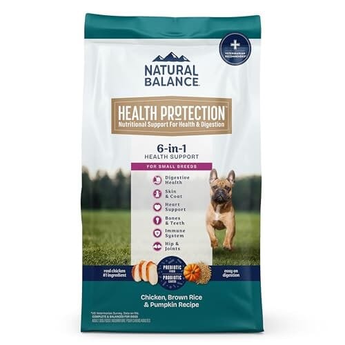 Natural Balance Health Protection Chicken Brown Rice Pumpkin Small-Breed Adult Dry Dog Food - 12 Lbs Default Title