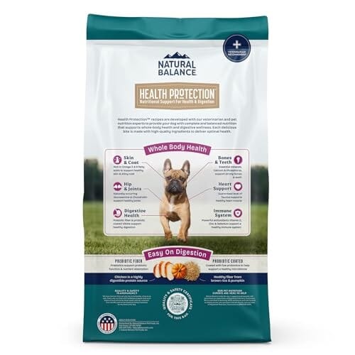 Natural Balance Health Protection Chicken Brown Rice Pumpkin Small-Breed Adult Dry Dog Food - 12 Lbs