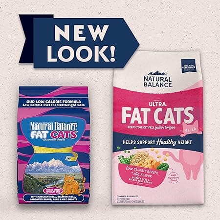 Natural Balance Original Ultra Fat Cats Low-Calorie Chicken and Salmon Dry Cat Food - 6 Lbs