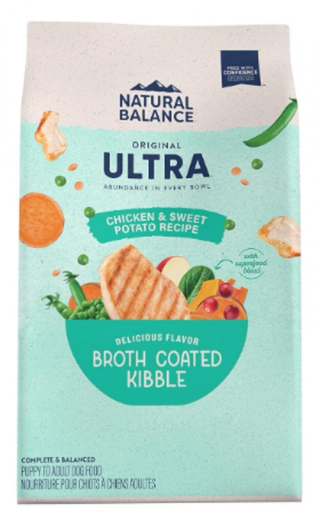 Natural Balance Original Ultra Grain-Free Chicken and Sweet Potato Broth Coated Dry Dog Food - 4 Lbs Default Title