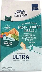 Natural Balance Original Ultra Grain-Free Indoor Chicken and Salmon Adult Dry Cat Food - 6 Lbs Default Title
