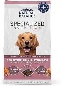 Natural Balance Specialized Nutrition Sensitive Skin and Stomach Salmon and Oatmeal Dry Dog Food - 22 Lbs Default Title