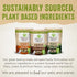 Natural Planet Veggie Puffs Plant-Based Sustainable Soft Chewy and Crunchy Dog Treats - 4 Oz