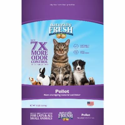 Naturally Fresh® Non-Clumping Pellet Litter for Cat & All Small Animals - 10 Lbs Bag