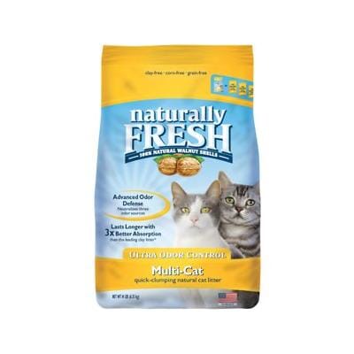 Naturally Fresh® Ultra Odor Control Multi-Cat Quick-Clumping Formula Cat Litter - 14 Lbs