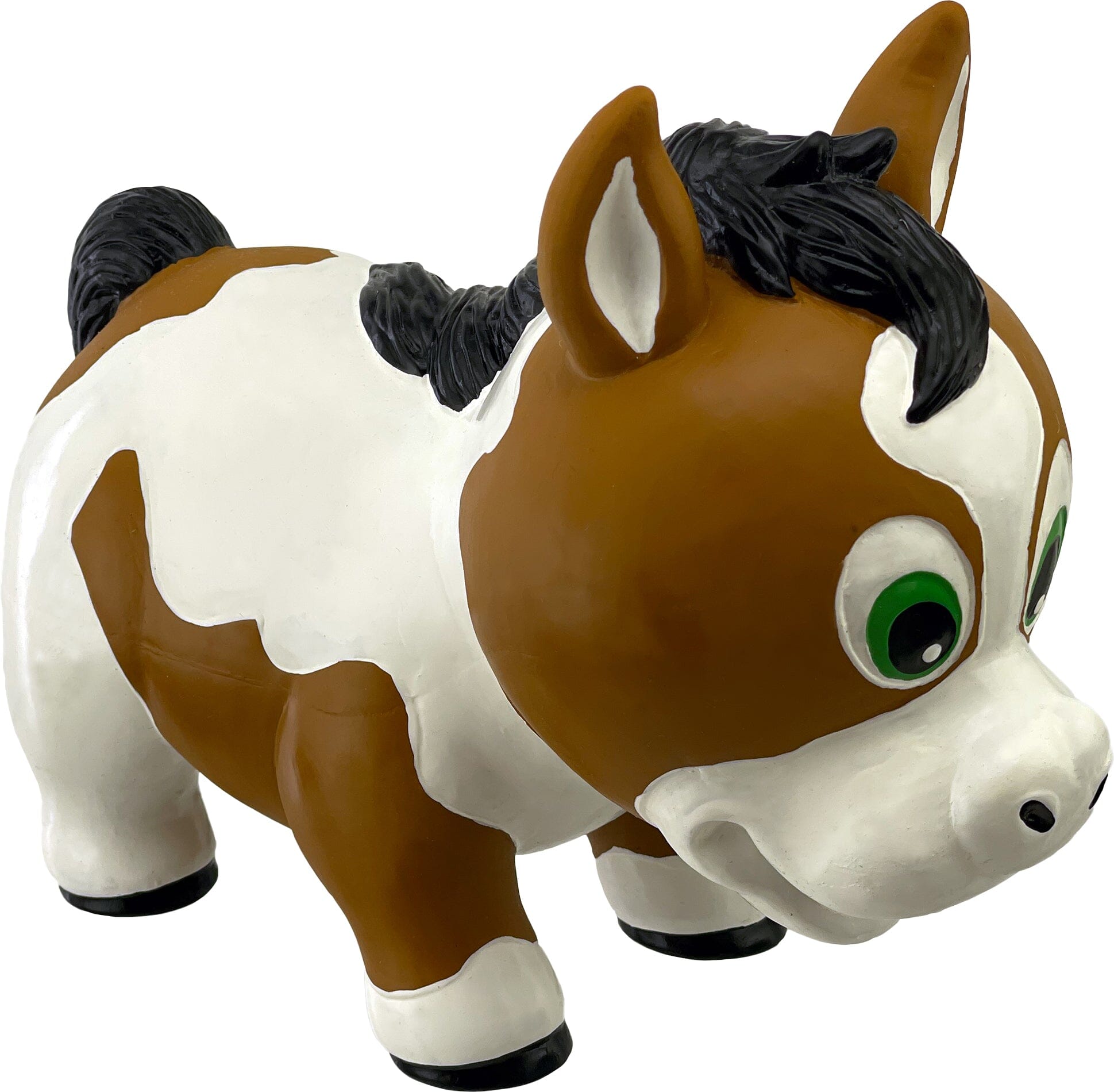 NATURFLEX HORSE LATEX DOG TOY - 4 IN