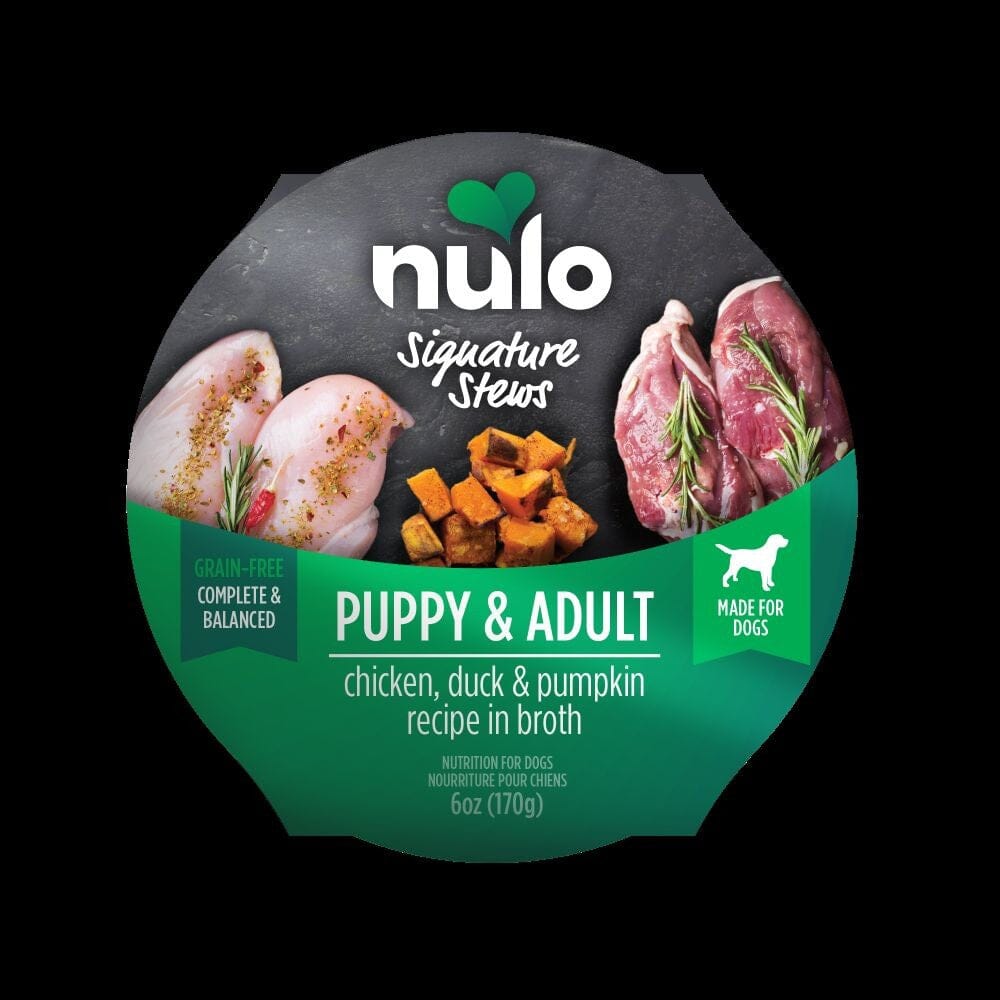 Nulo Chicken Duck and Potato Stew Wet Dog Food Trays - 6 Oz - Case of 8 Default Title