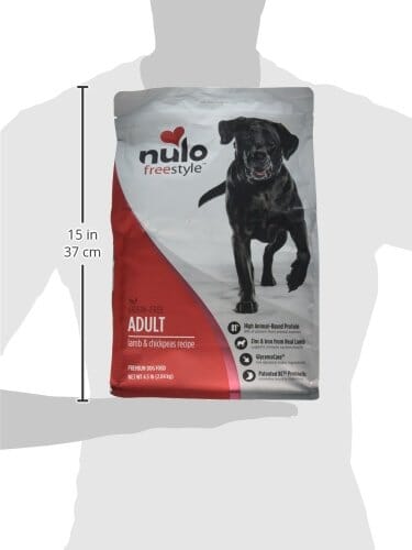 Nulo Freestyle Grain-Free Lamb and Chickpea Recipe Adult Dry Dog Food - 4.5 Lbs