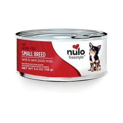 Nulo Freestyle Grain-Free Lamb and Sweet Potato Small-Breed Puppy and Adult Canned Dog Food - 5.5 Oz - Case of 24 Default Title