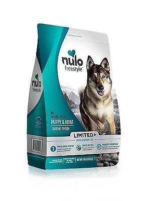 Nulo Freestyle Grain-Free Limited Ingredient Digestion and Immune Salmon Puppy and Adult Dry Dog Food - 4 Lbs Default Title