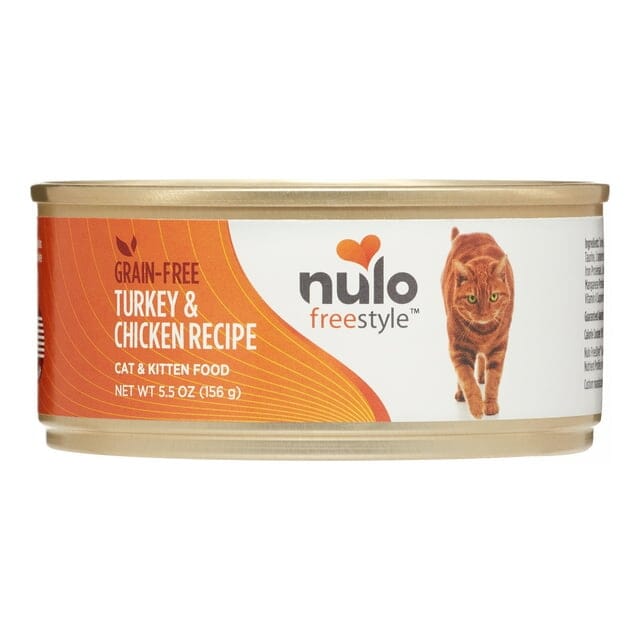 Nulo Freestyle Grain-Free Turkey and Chicken Kitten and Adult Canned Cat Food - 5.5 Oz - Case of 24 Default Title
