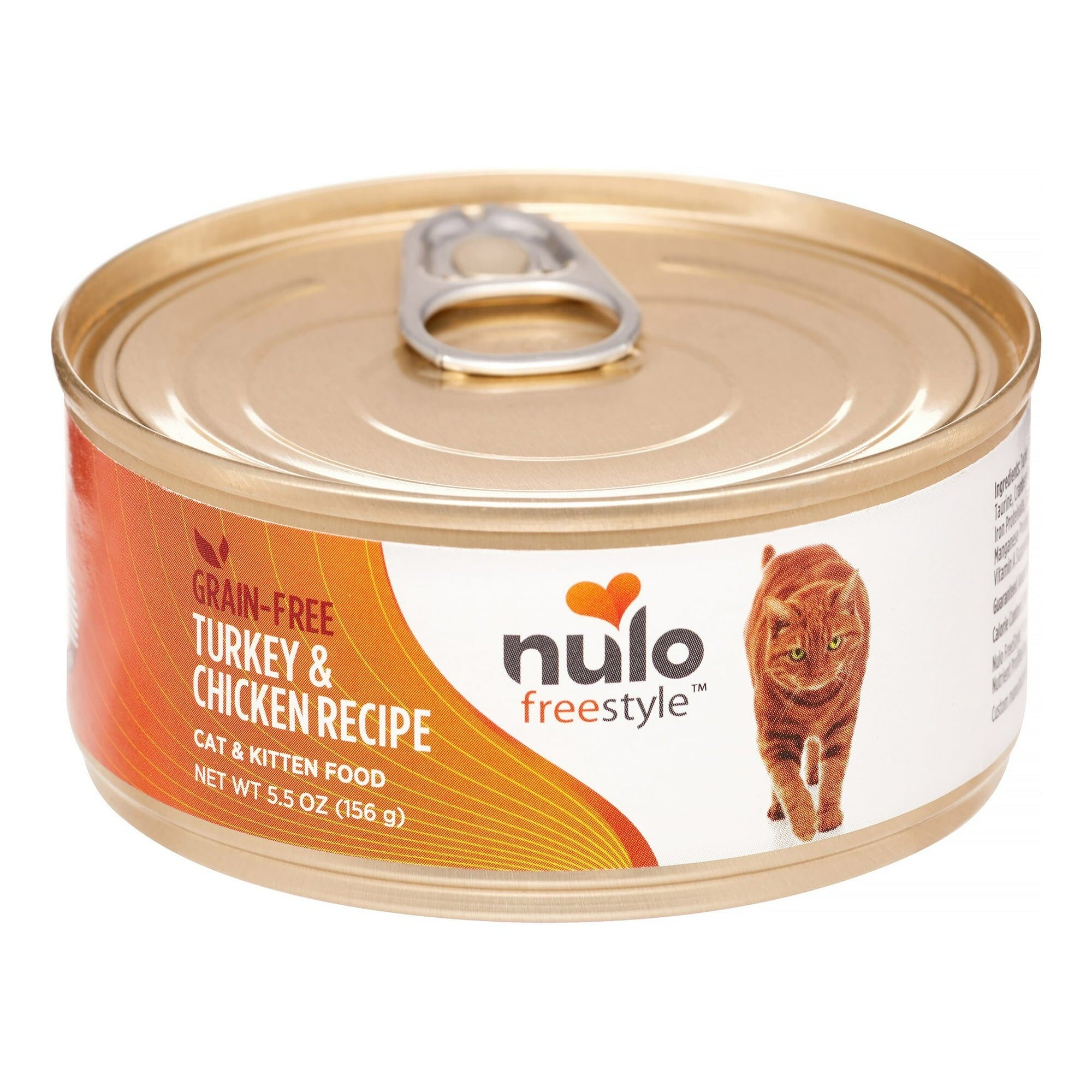 Nulo Freestyle Grain-Free Turkey and Chicken Kitten and Adult Canned Cat Food - 5.5 Oz - Case of 24
