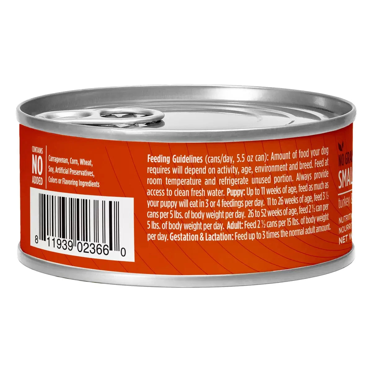Nulo Freestyle Grain-Free Turkey and Lentil Small-Breed Canned Dog Food - 5.5 Oz - Case of 24