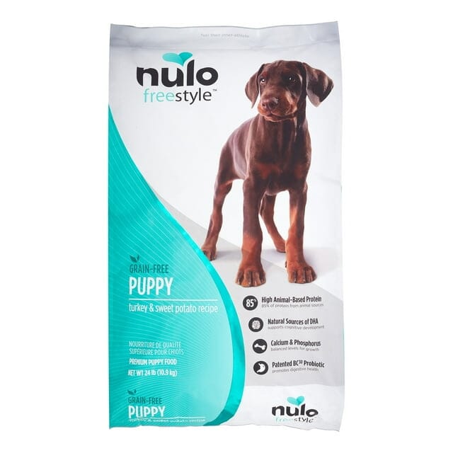 Nulo Freestyle Grain-Free Turkey and Sweet Potato Puppy Formula Dry Dog Food 24 Pounds