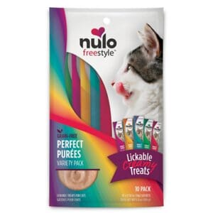 Nulo Freestyle Perfect Purees Grain-Free Creamy Lickable Cat Treats - Variety Pack - .5 Oz - 10 Pack Default Title