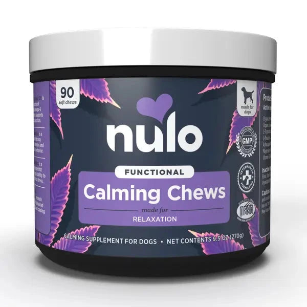 Nulo Functional Calming Chews Organic Soft Chew Dog Supplements - 90 Count - 9.5 Oz Default Title