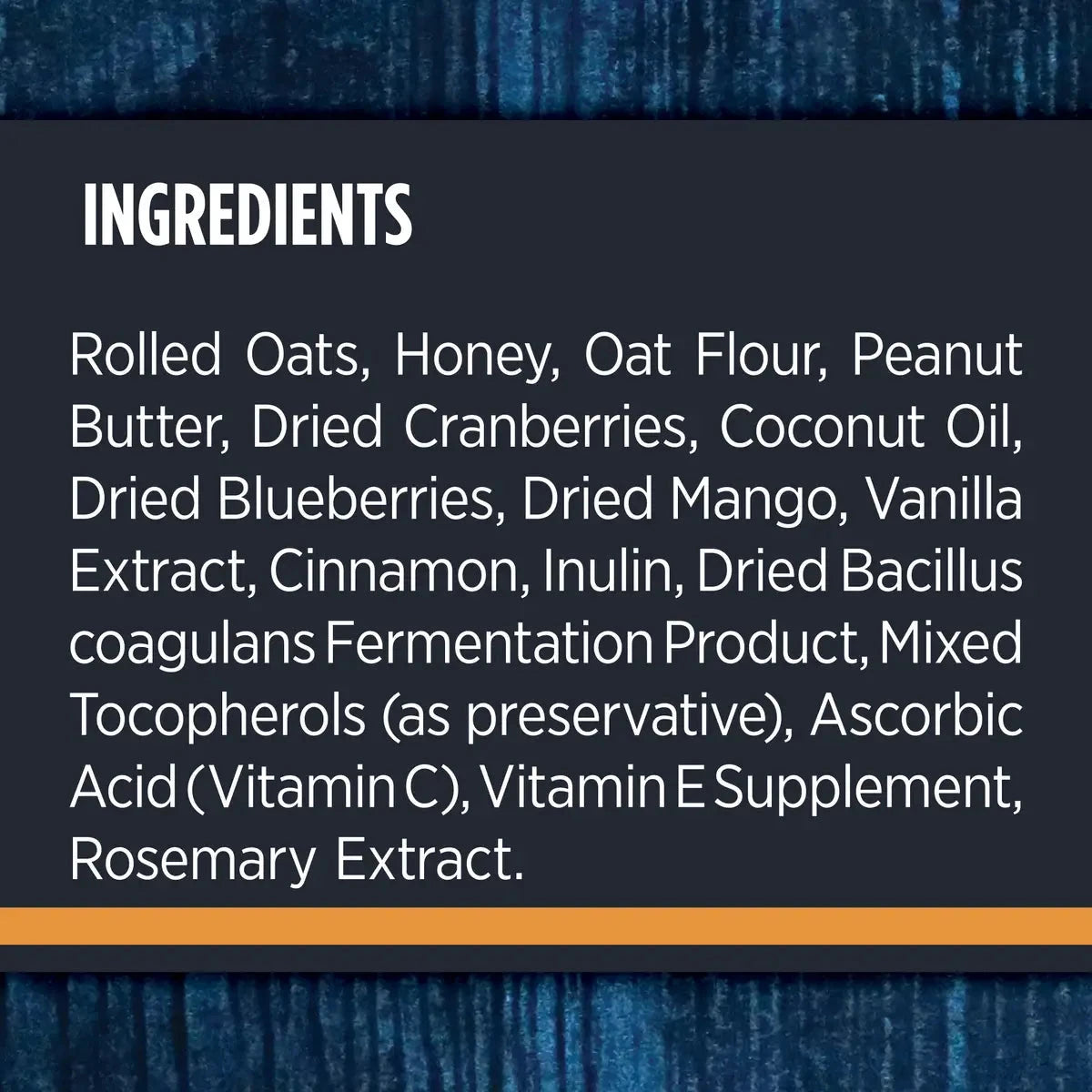 Nulo Functional Granola Bars Immune Support Blueberry and Mango Slow-Baked Crunchy Dog Treats -  10 Oz