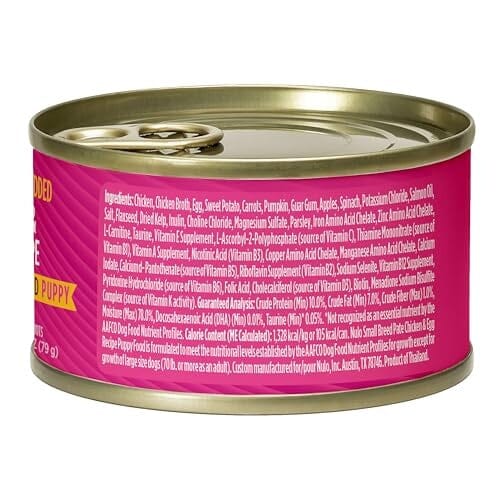 Nulo Grain-Free Chicken and Egg Recipe Small-Breed Puppy Canned Dog Food - 2.8 Oz - Case of 12