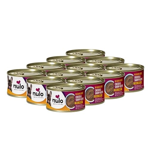 Nulo Grain-Free Chicken and Shrimp Pate Small-Breed Puppy Canned Dog Food - 2.8 Oz - Case of 12 Default Title