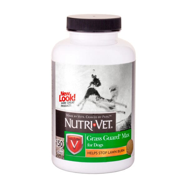 Nutri-Vet Grass Guard Max Lawn Burn Urine Prevention Probiotic Chewable Dog Supplements - 150 Count Default Title