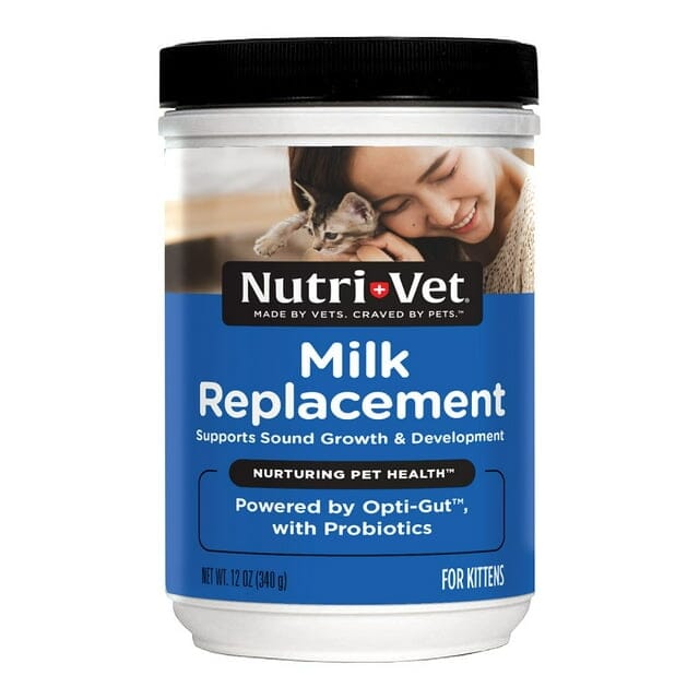 Nutri-Vet Milk Replacer Powder with Probiotics for Nursing Kittens - 12 Oz Default Title