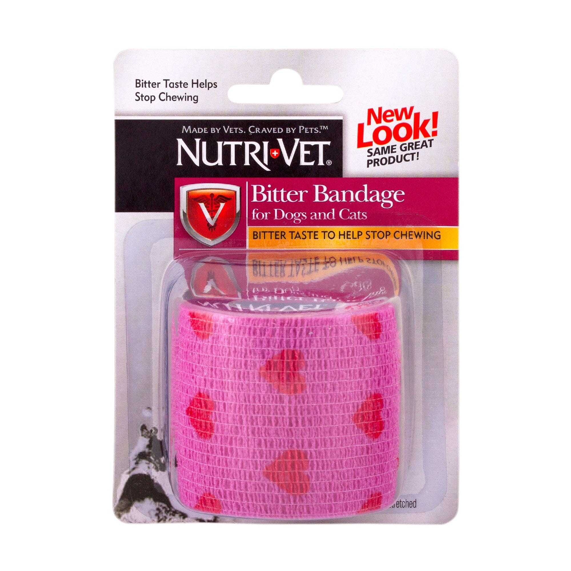 Nutri-Vet Self Adhering and Flexible Bitter Bandage Anti-Chewing First Aid Recovery Pet Bandage - 2 Inch wide Default Title
