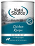 Nutrisource Grain-Free Chicken Recipe Canned Dog Food - 12.3 Oz - Case of 12 Default Title