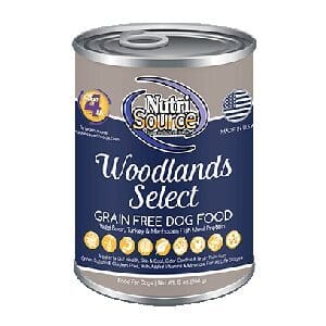 Nutrisource Grain-Free Woodlands Select Canned Dog Food - 13 oz - Case of 12  