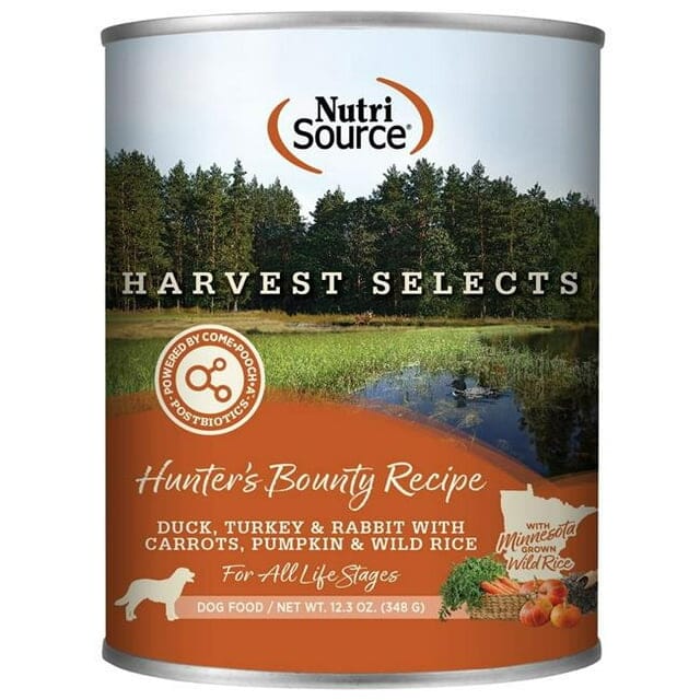 Nutrisource Harvest Selects Hunter's Bounty Recipe Canned Dog Food - 12.3 Oz - Case of 12 Default Title