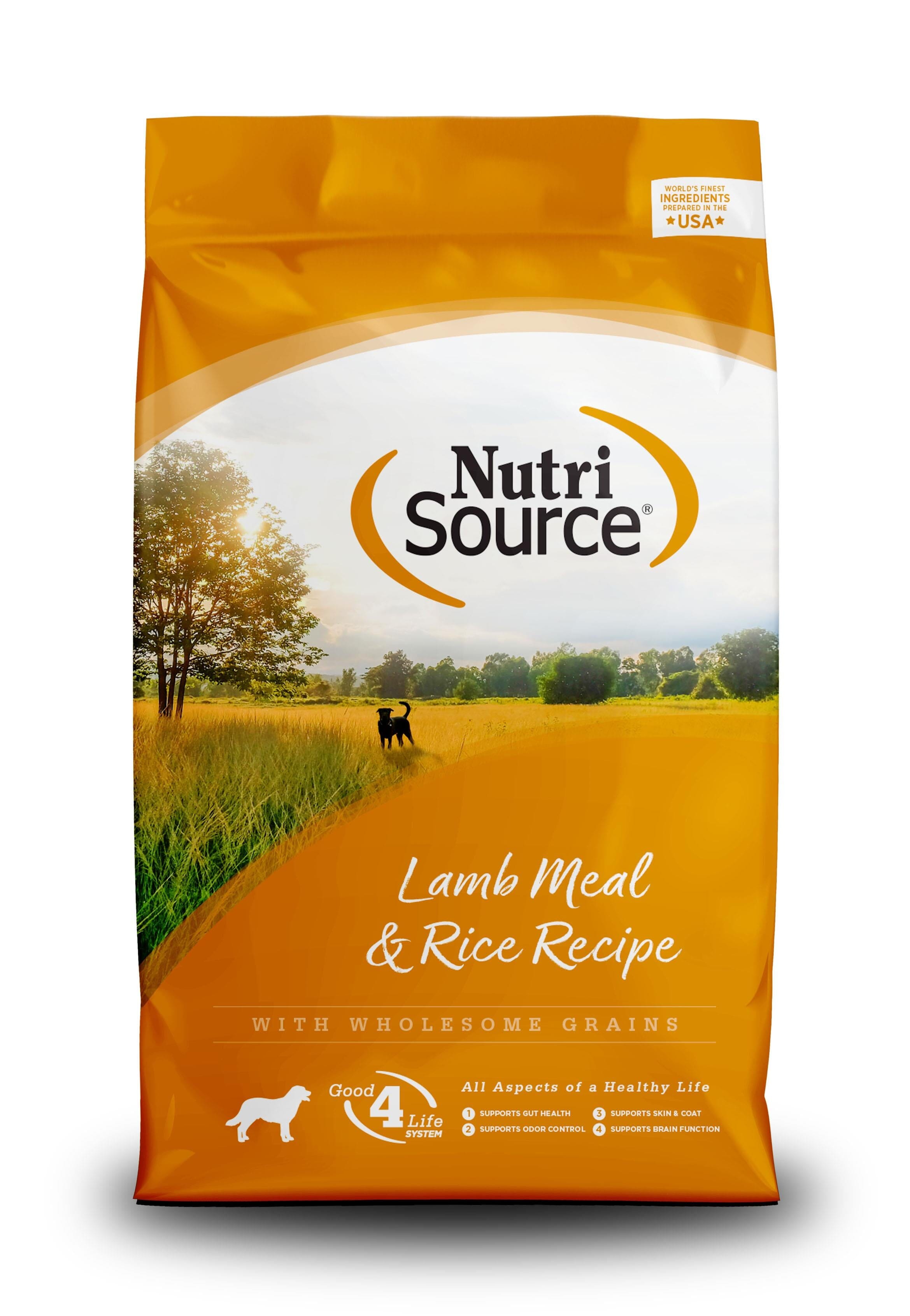 Nutrisource Lamb meal & Rice (8 Per Bale) Dry Dog Food - 5 lb Bag  