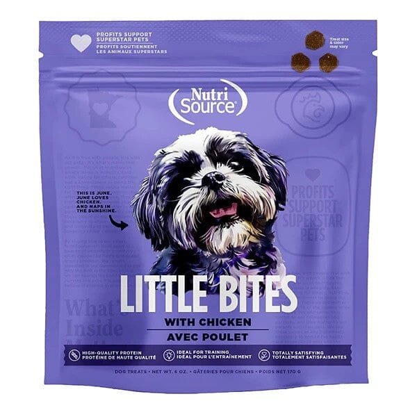 Nutrisource Little Bites Chicken Crunchy Dog Biscuit Treats - 6 Oz Default Title