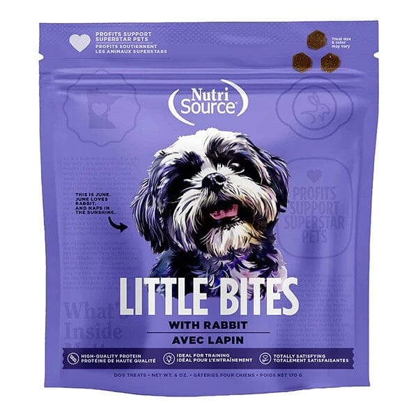 Nutrisource Little Bites Rabbit Crunchy Dog Biscuit Treats - 6 Oz Default Title
