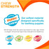 Nylabone Bone Puppy-Chew Chicken Flavored Puppy Teething Nylon Chew Dog Toy - Medium/Wolf